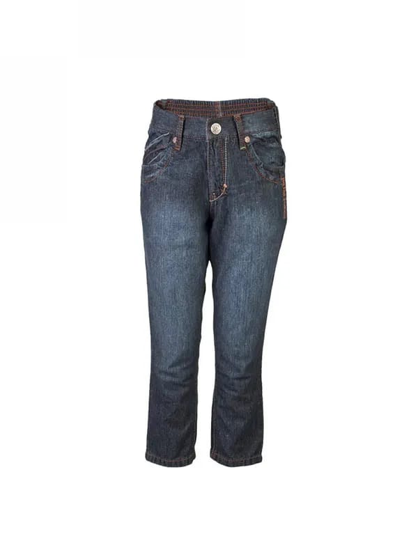 Palm Tree Kids Boy Washed Blue Jeans