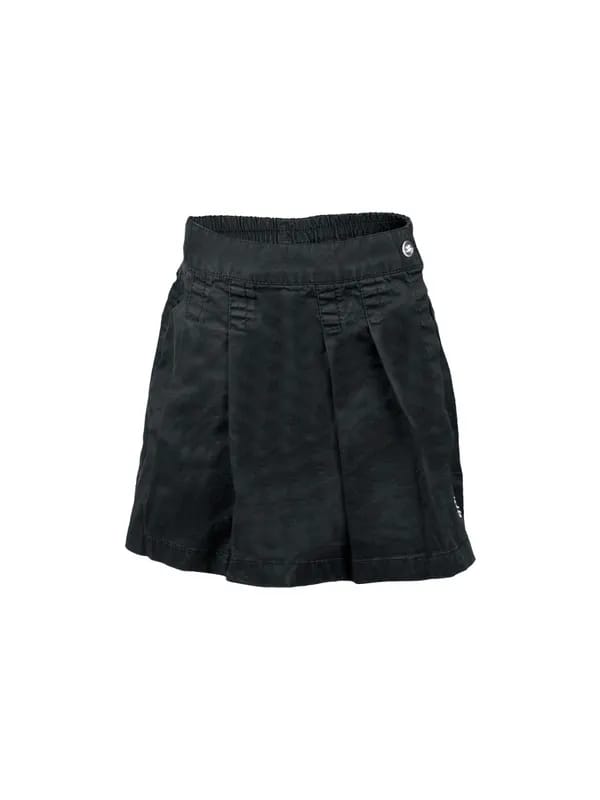 Gini and Jony Kids Girls Solid Black Skirts