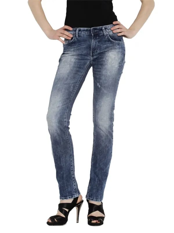 Spykar Blue Washed Jeans