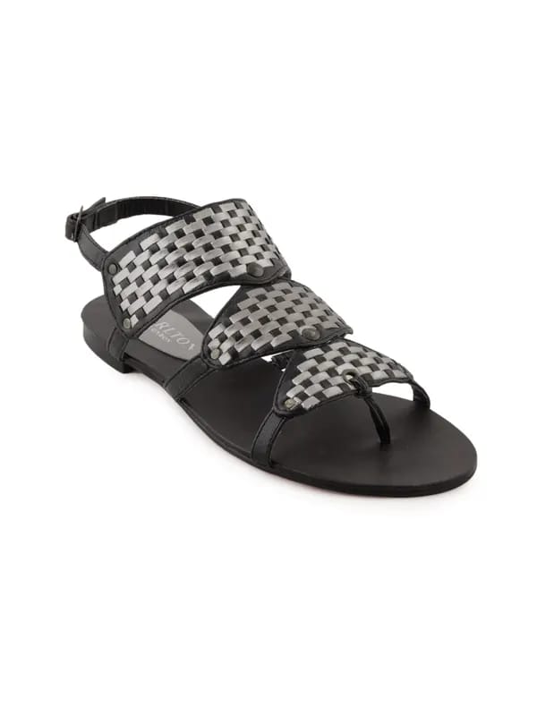 Carlton London Women Casual Black Flats