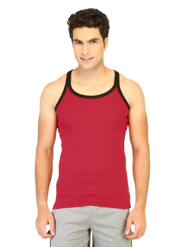 Hanes Men Racer Back Red Innerwear Vests