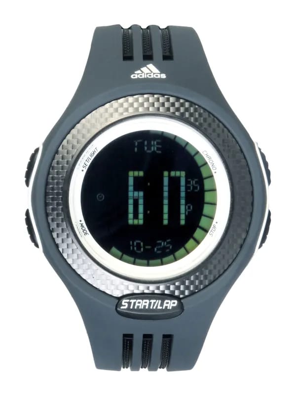 ADIDAS Unisex Round Dial Black Watches