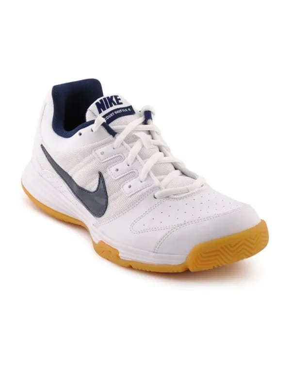 Nike Men Court Shuttle White Sports Shoes
