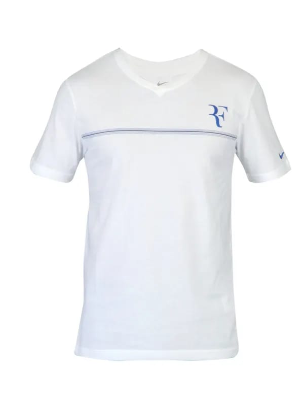 Nike Men Solid White Tshirts