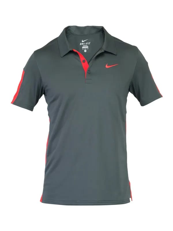 Nike Men Solid Grey Jerseys