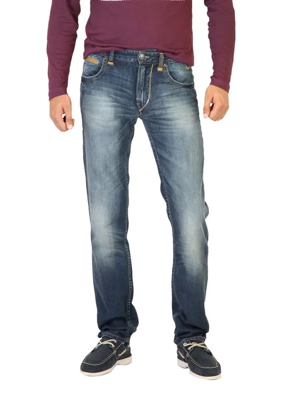 Flying Machine Men Washed Blue Jeans