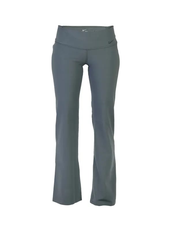 Nike Women Solid Grey Track Pants