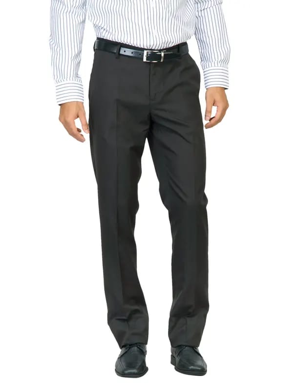 Belmonte Men Stripe Trouser Brown Trousers