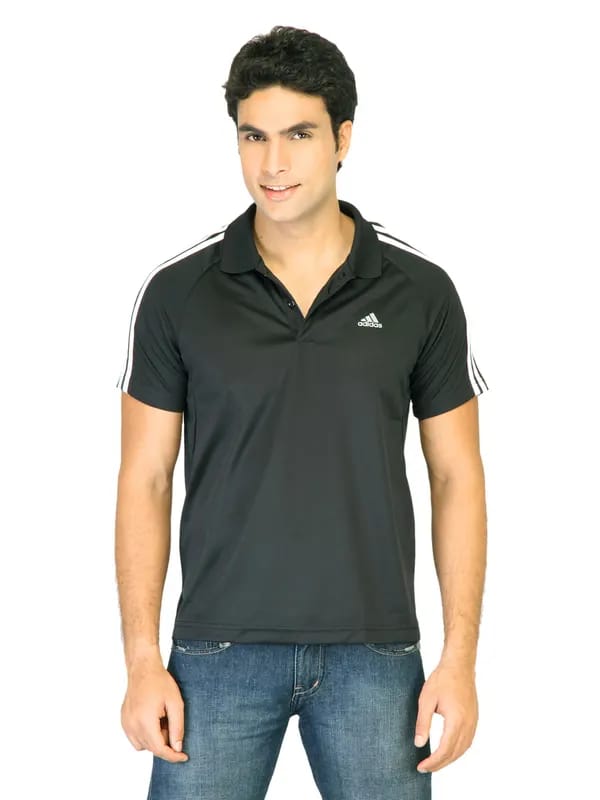 ADIDAS Men Solid Black Jerseys