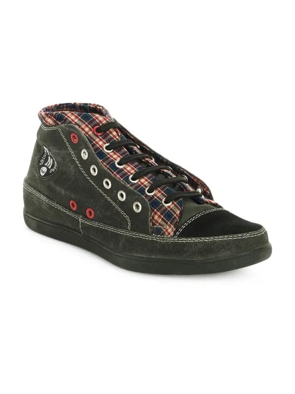 Flying Machine Men Black Shoes