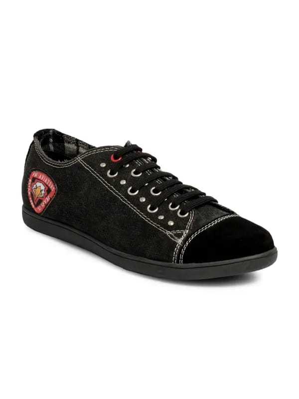 Flying Machine Men Casual Black Casual Shoes