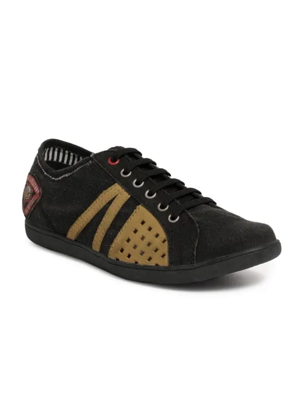 Flying Machine Men Casual Black Casual Shoes