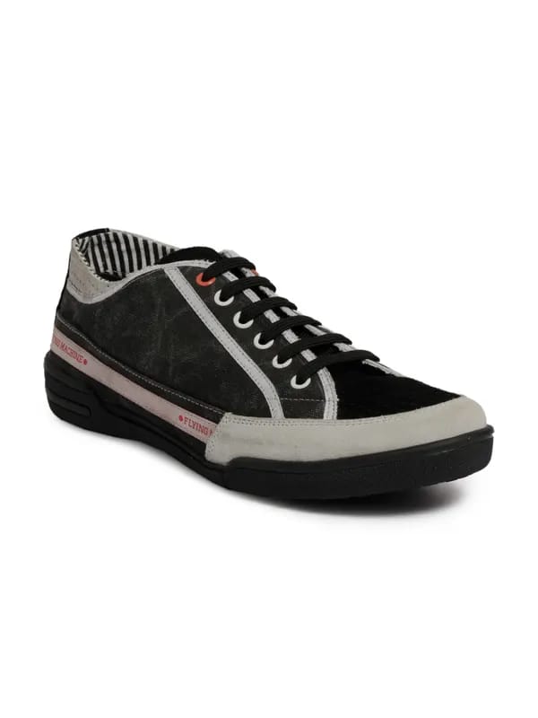 Flying Machine Men Casual Black Casual Shoes