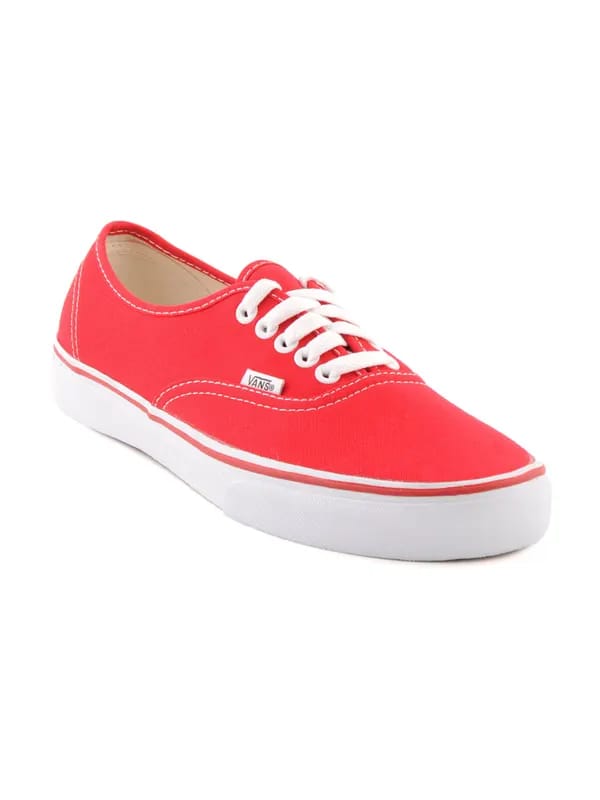 Vans Unisex Authentic Red Casual Shoes