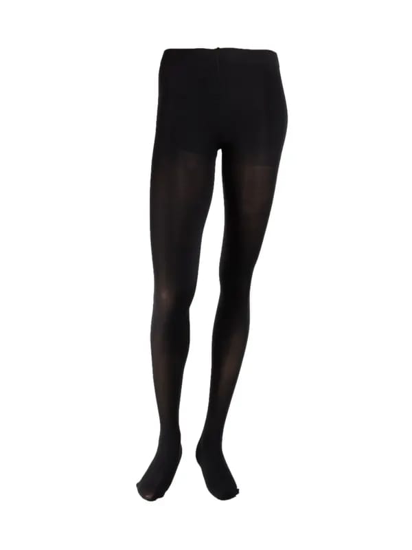 United Colors of Benetton Women Solid Black Stockings