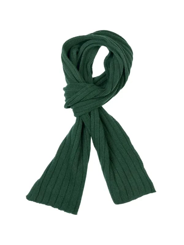 United Colors of Benetton Men Solid Green Mufflers