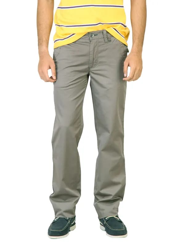 Basics Men Grey Trousers