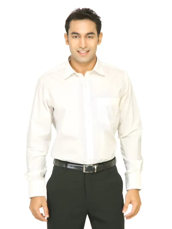 Genesis Off-White Formal Shirt