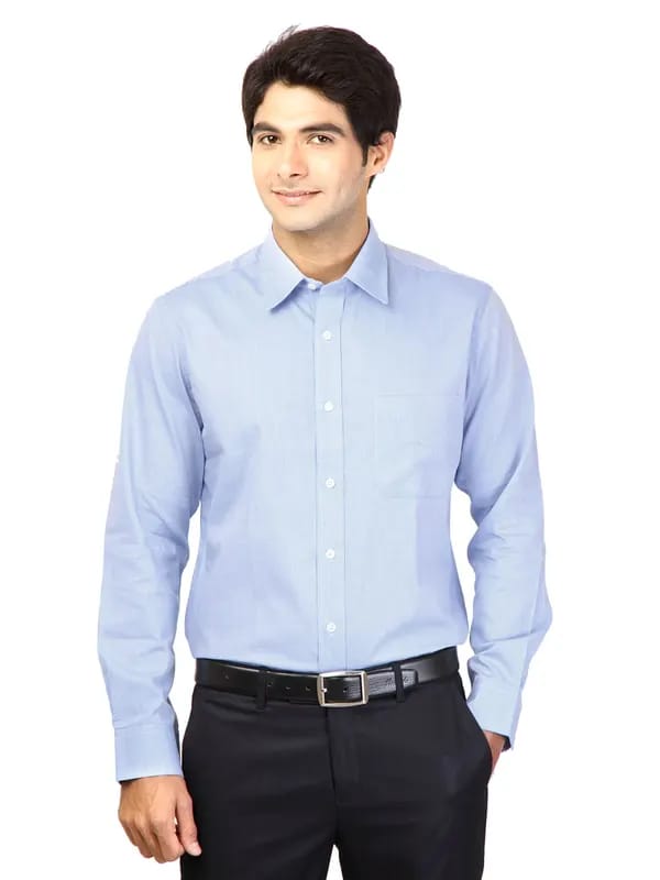 Arrow Men Stripes Blue Shirts