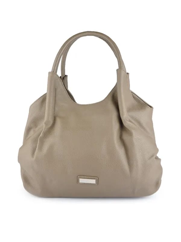 United Colors of Benetton Women Solid Brown Handbags