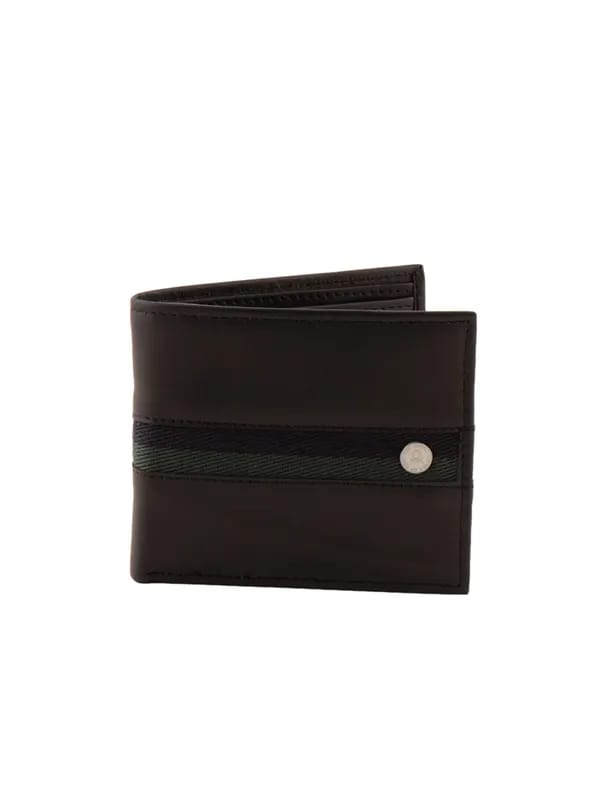 United Colors of Benetton Men Solid Black Wallets