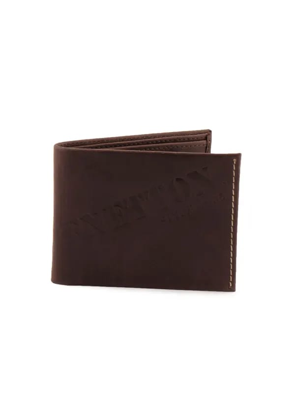 United Colors of Benetton Men Solid Brown Wallets