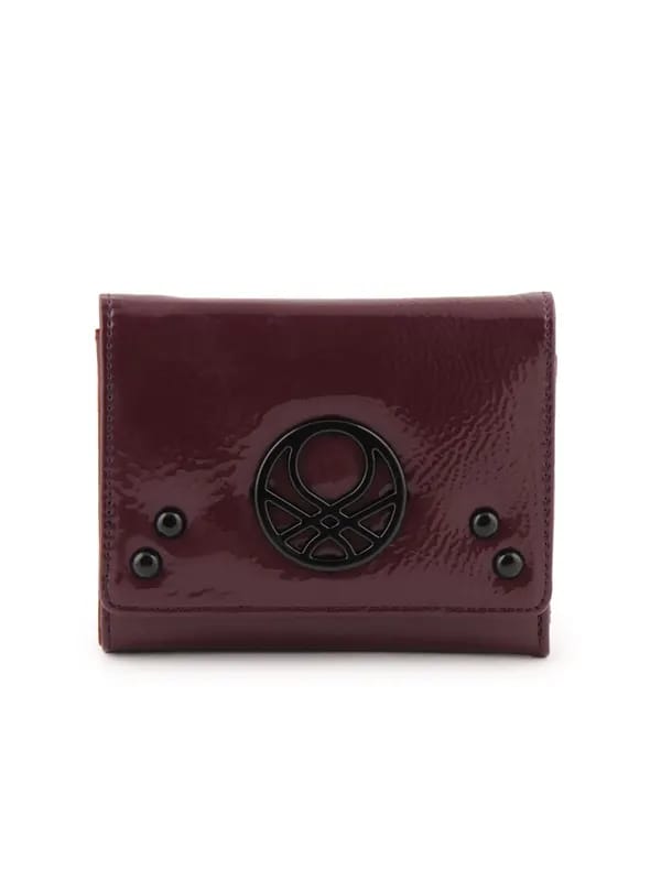 United Colors of Benetton Women Solid Purple Wallets