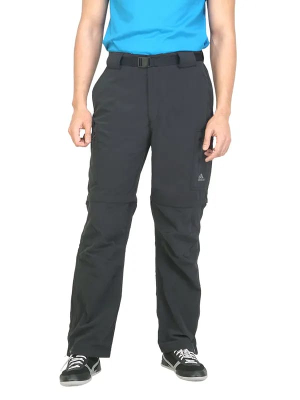 ADIDAS Men Solid Black Track Pants
