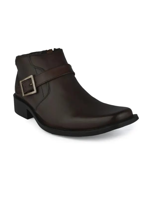 Franco Leone Men Brown Formal Shoes