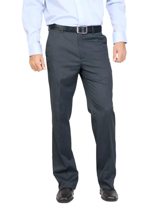 Arrow Men Stripes Grey Trousers