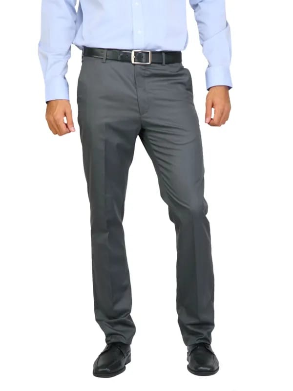 Arrow Men TR Finish Grey Trousers