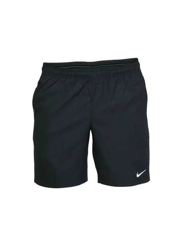 Nike Men Solid Black Shorts