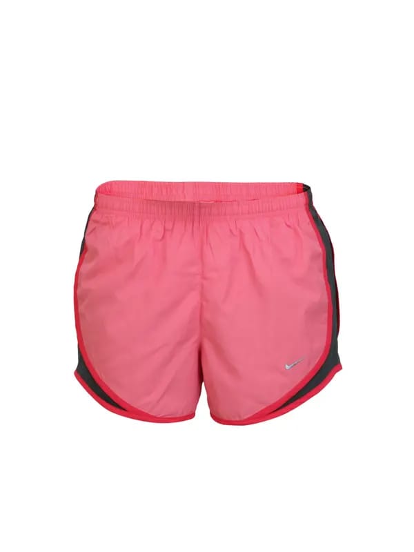 Nike Women Solid Pink Shorts