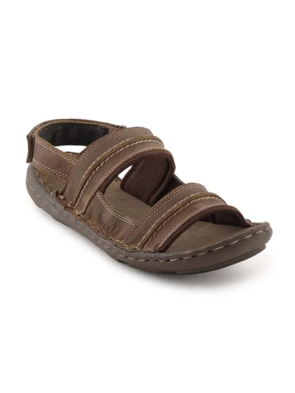 Red Tape Men Casual Brown Sandals