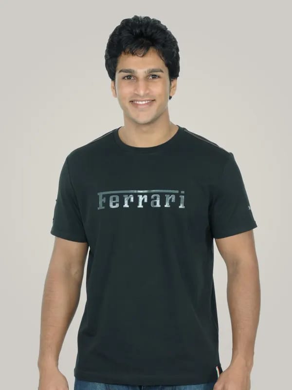 Puma Men Ferrari Track Black T-shirt