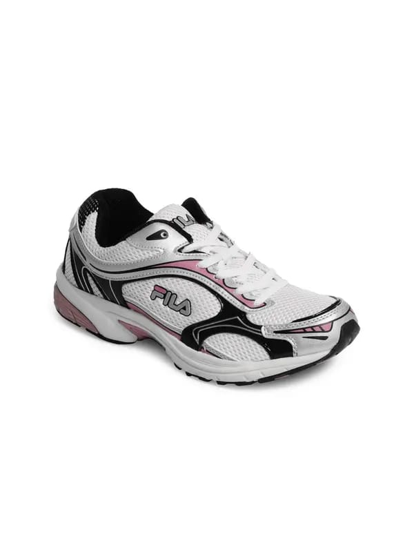 Fila Women Hex II White And Black Sports Shoes