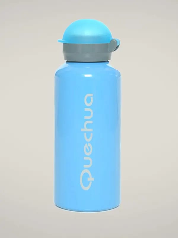 Quechua Easy-to-Carry Blue Water Bottle