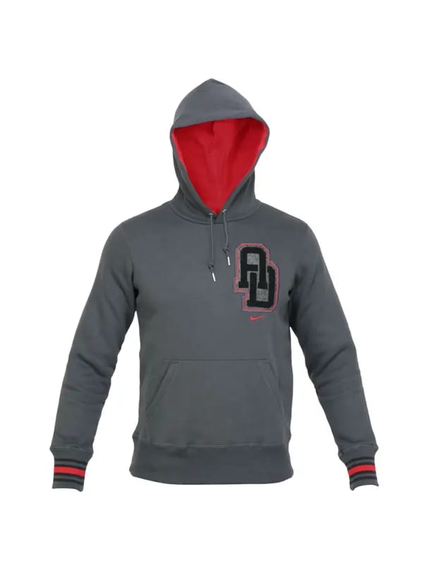 Nike Men AS Squad FT PO Hoody Graph Grey Sweatshirts