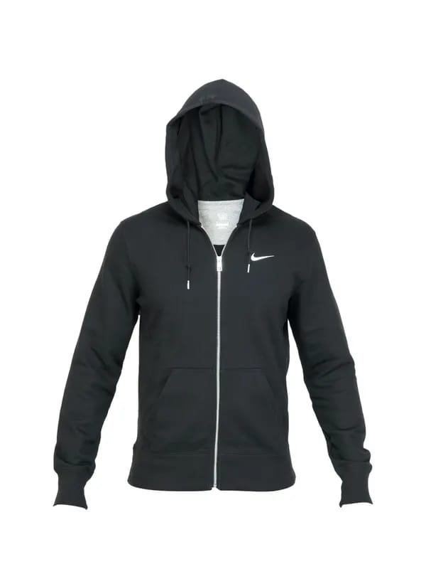 Nike Men AS Squad FT FZ Hoody Black Sweatshirt
