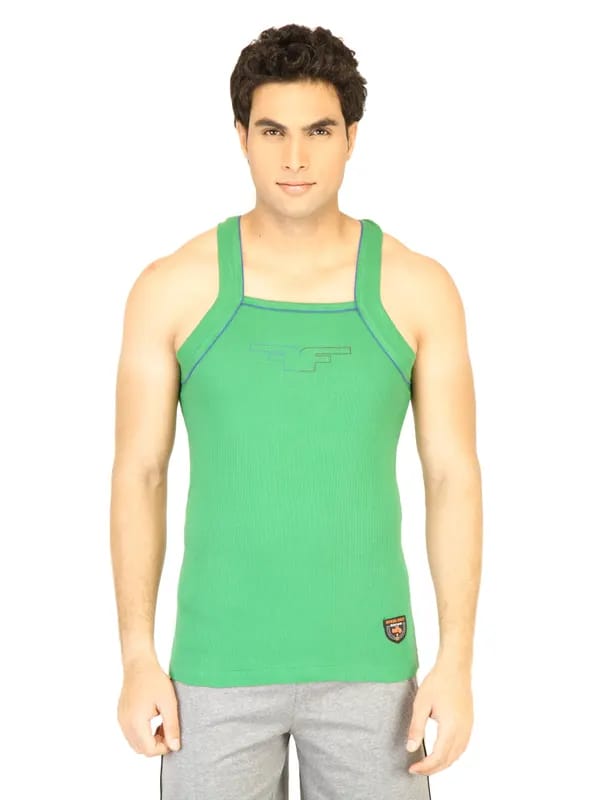 Facit Men Hunk Green Innerwear Vest
