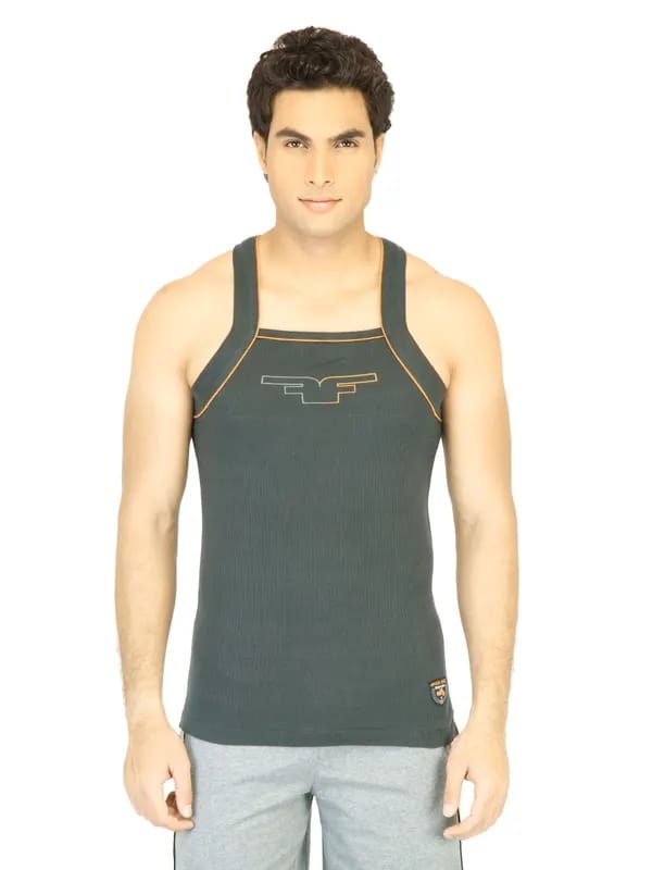 Facit Men Hunk Charcoal Innerwear Vest