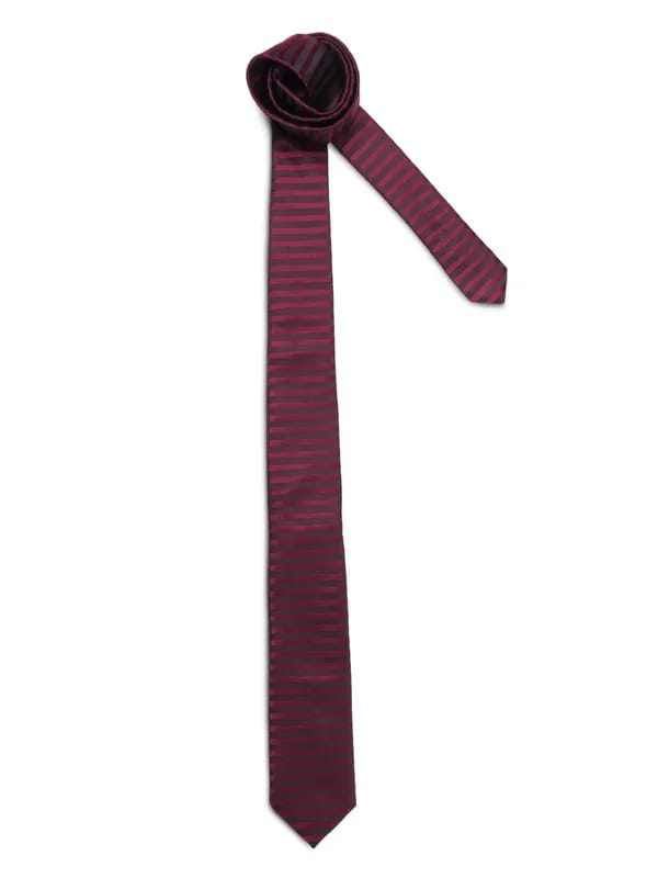 Turtle Men Stripes Maroon Ties
