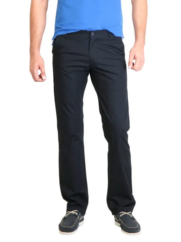 Highlander Men Solid Blue Trouser