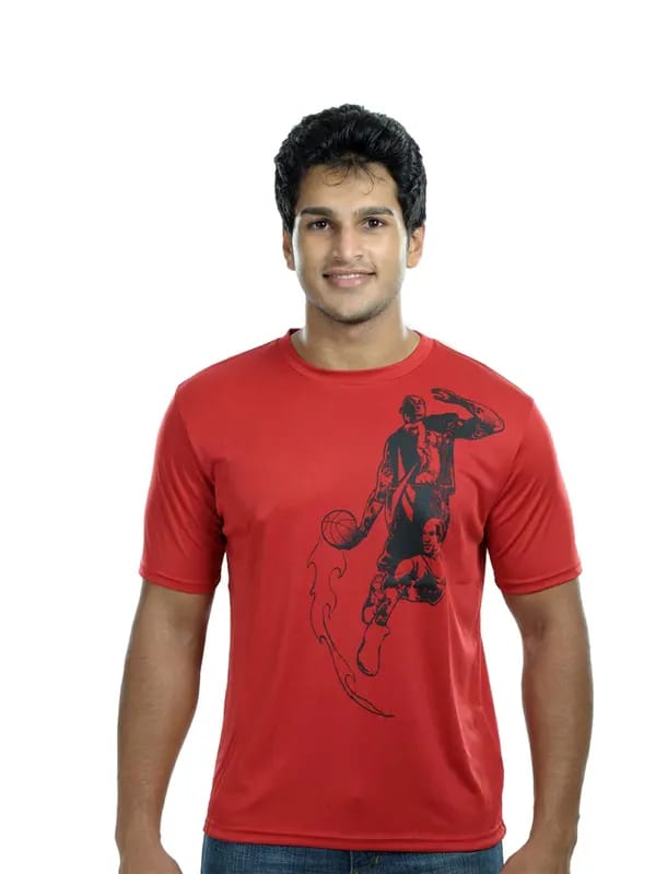 Reebok Men Shoot T-Shirt Red