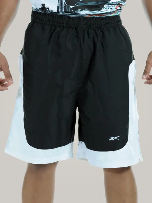 Reebok Men Micro Shorts Black and White