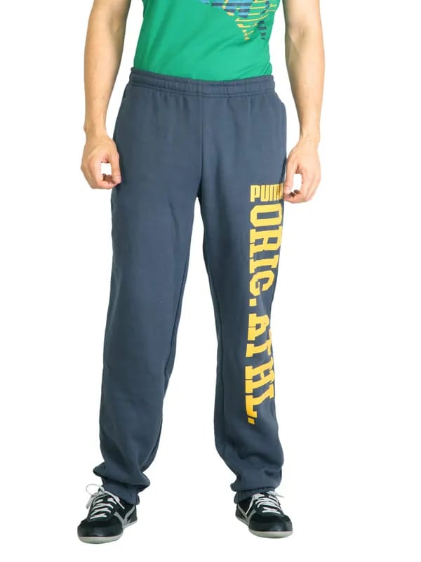 Puma Men Lifestyle Grey Track Pant