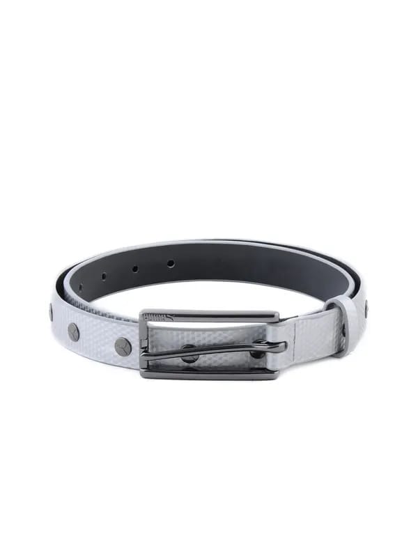 Puma Women Dizzy Silver Belt