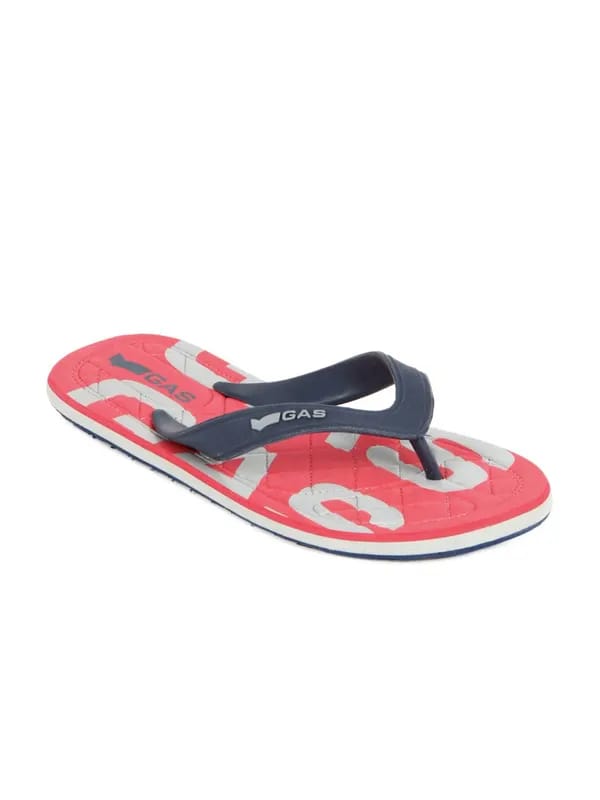 GAS Men Blue Beach Flip Flops