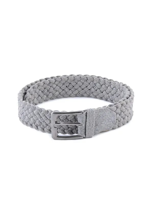Lino Perros Women Weaved Grey Belt