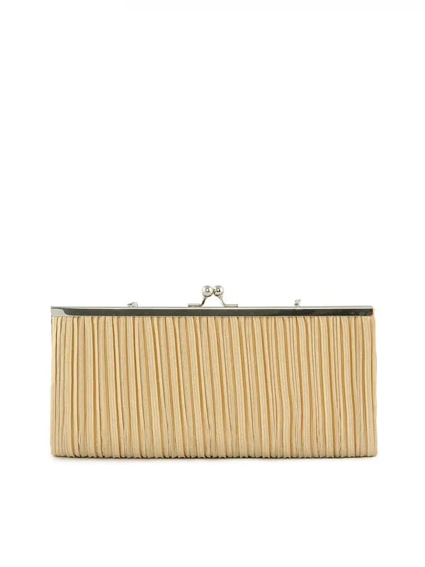 Lino Perros Women Classic Gold Clutch